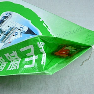 Factory sale bopp laminated plastic pp woven wall putty powder cement bag