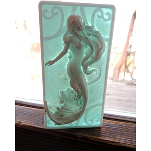 Mermaid soap mold silicone mould PRZY
