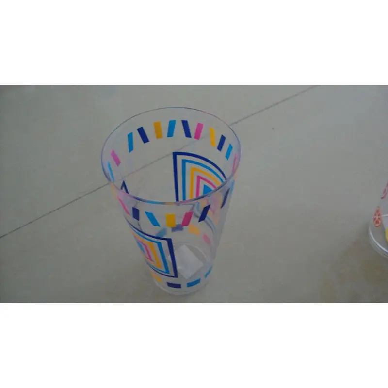 Factory Wholesale Customized logo 400ml Plastic Coffee Mug