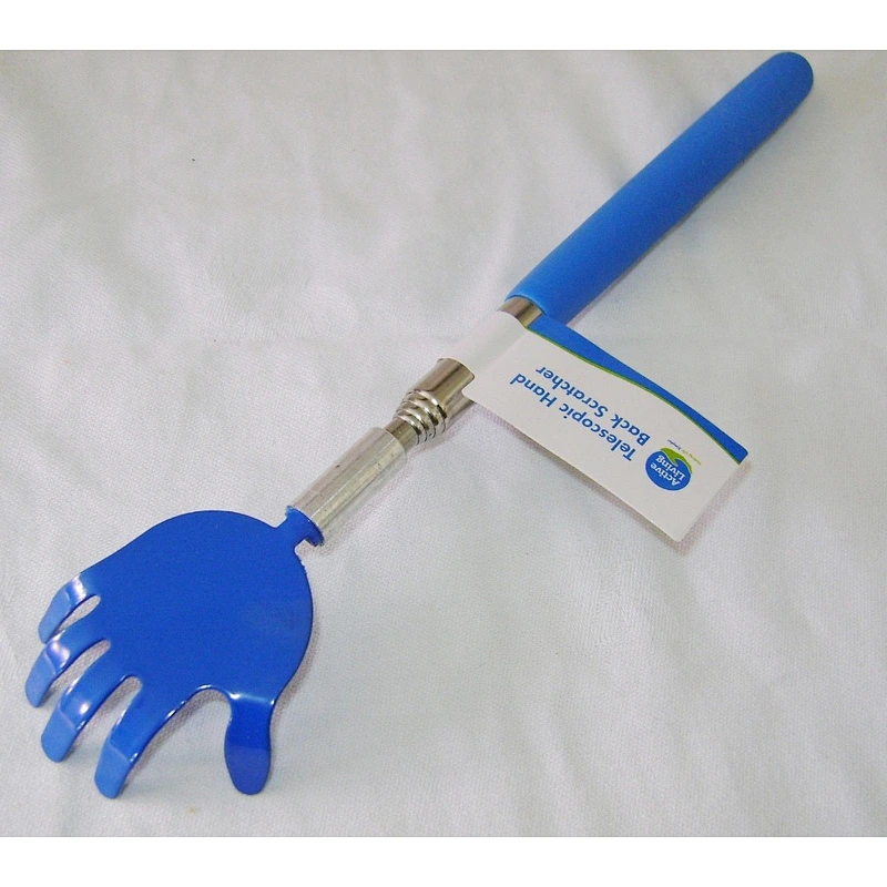 Good quality!!! Handheld Adjustable Colorful Hand Shape Non-slip Handle Back Scratcher