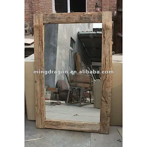 Chinese antique natural frame mirror