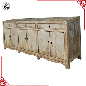 wholesale rustic reclaimed solid wood pine old furniture