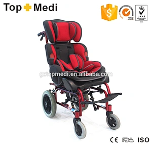 Hot Sale Top Quality foldable Aluminum light weight children cerebral palsy Cp wheelchair for children under three years old