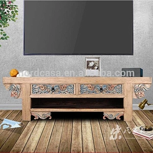 wholesale china antique hand carved TV Cabinets