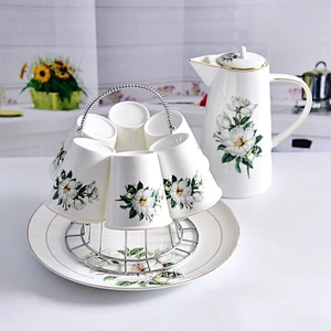 Ali trade assurance handmade paint porcelain product for tea drink