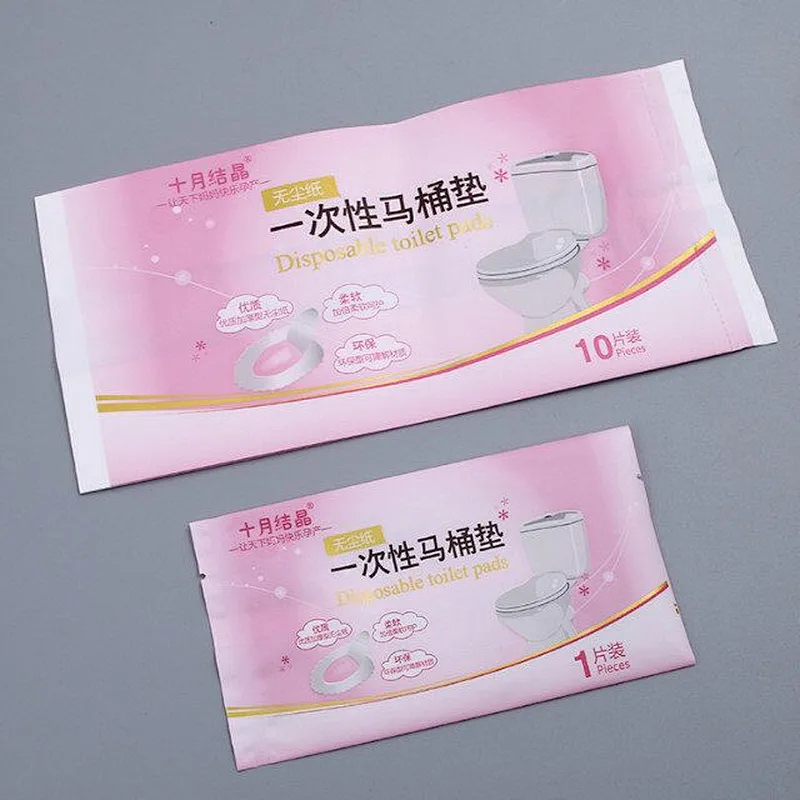 Customized wholesale pink PE packaging bags for women's supplies