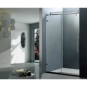 High quality frameless tempered glass shower door parts for sale