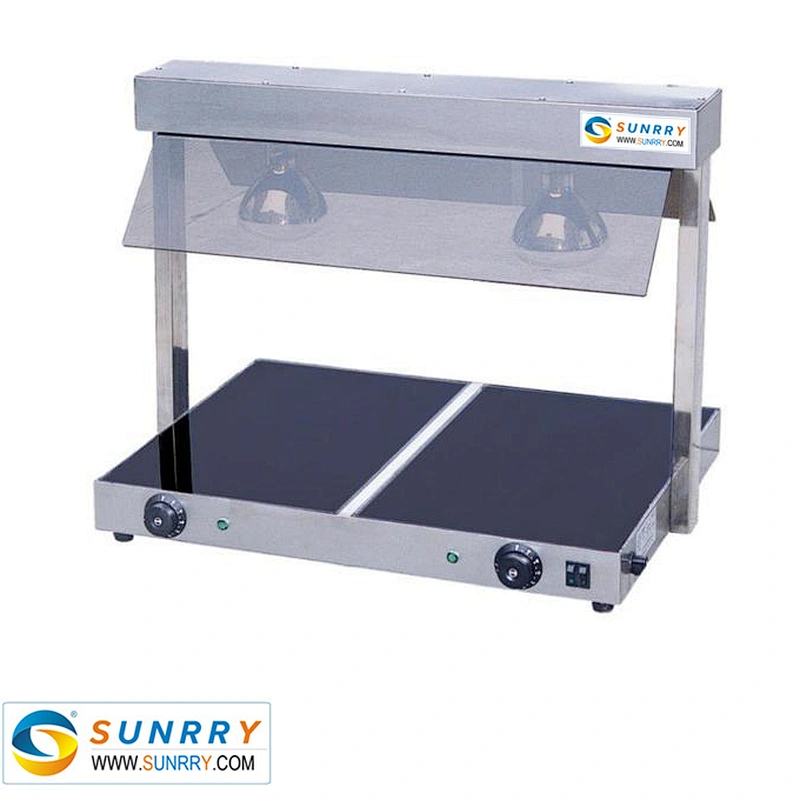 Electric food warming tray with two warming lights food warming tray (SUNRRY SY-WD1B)