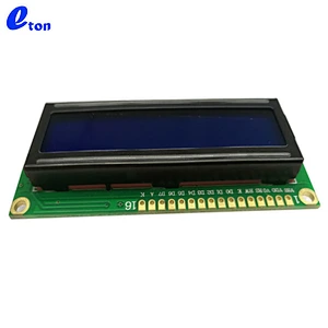 high quality custom 1602 character STN blue backlight lcd 16x2  module