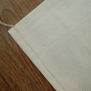 Receive customized for industrial use white woven bag 20kg