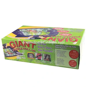 GIANT PUZZLE ROLL-UP MAT JIGSAW JUMBO LARGE 3000 PIECES FUN GAME EASY STORAGE--