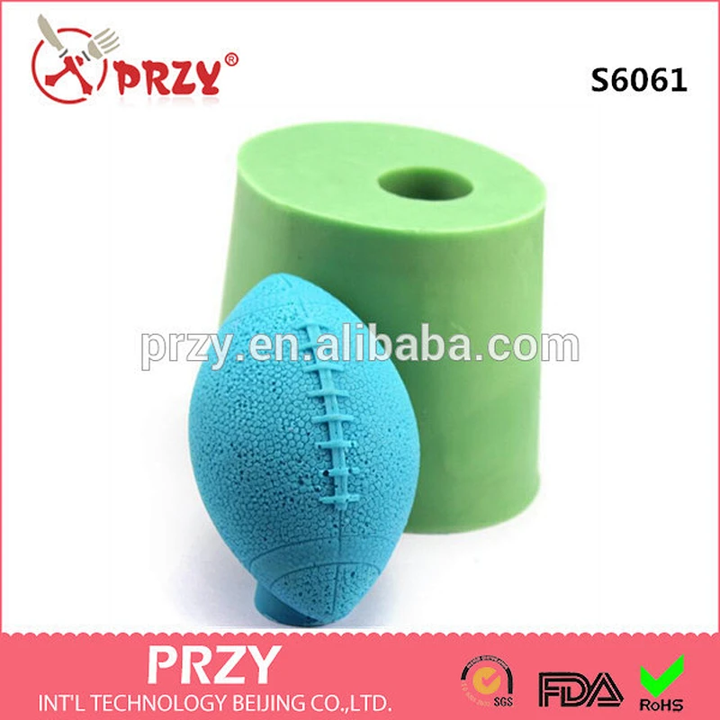 DIY Rugby handmade soap mold candle mold silicone mold