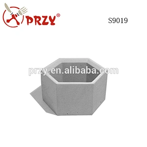 S9019 Concrete pot moulds clay moulds silicone vase molds DIY craft molds flower planter garden pot