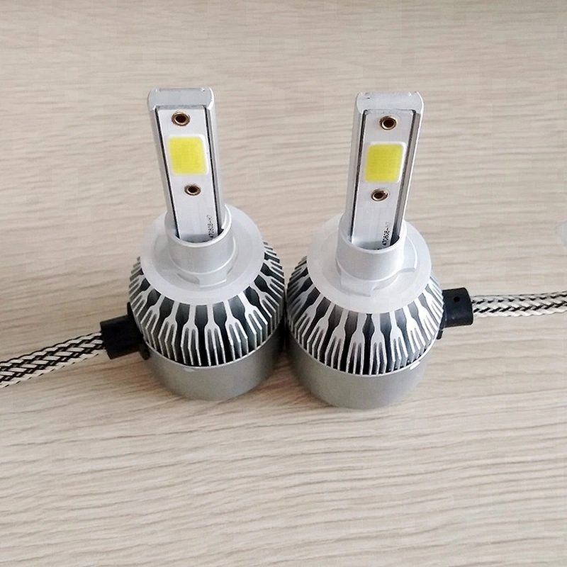 Cheap C6 12V Car kit 36W 4000Lm 880 881 H27 H1 H3 9005 9006 HB2 HB3 H11 H16 5202 COB LED fog light bulb