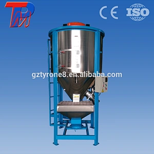 Plastic vertical  mixer with drying blower Tyrone plastic hopper mixing stirrer made in China