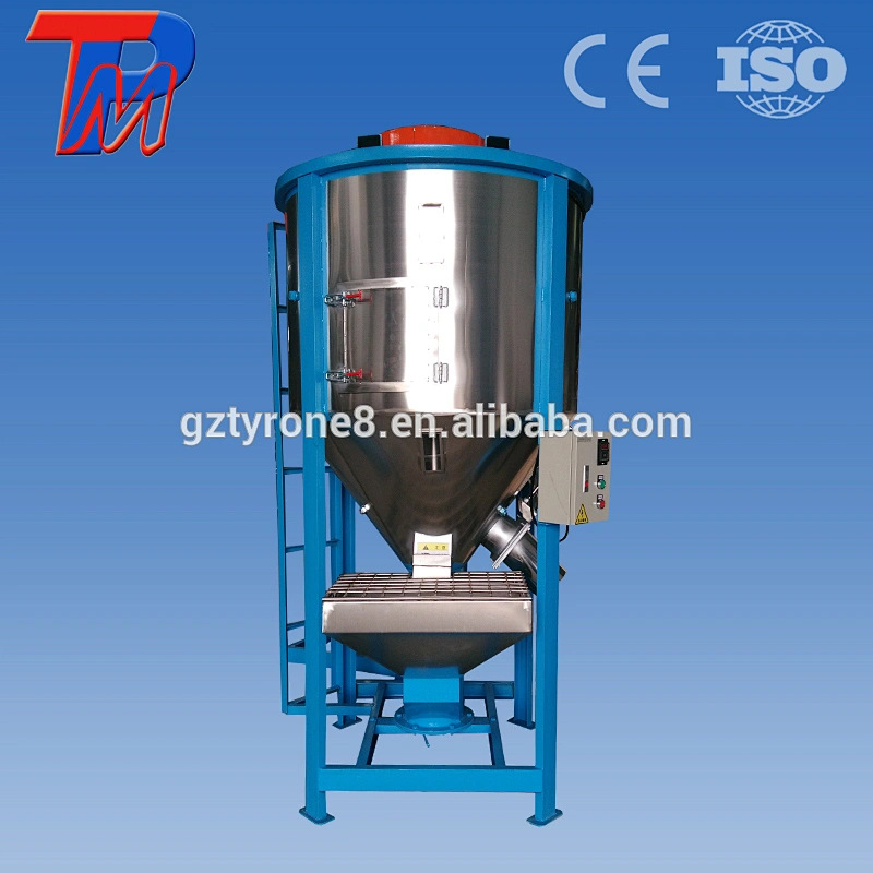 Plastic vertical  mixer with drying blower Tyrone plastic hopper mixing stirrer made in China