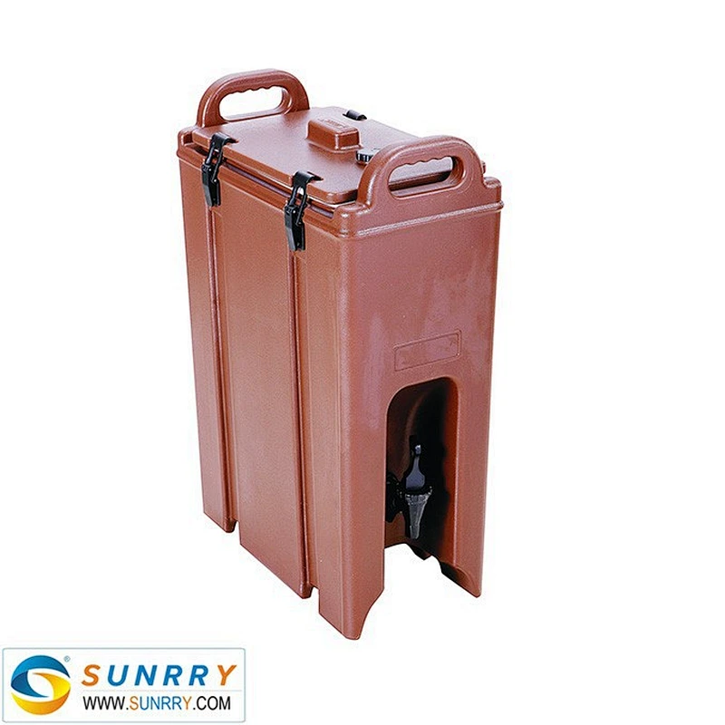 Hot sale 9.4L plastic hot tea and milk storage container with lid