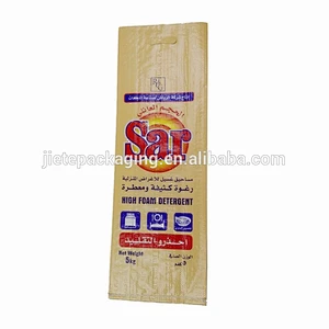 Sell well polypropylene knitted pp woven packing bags for washing detergent powder