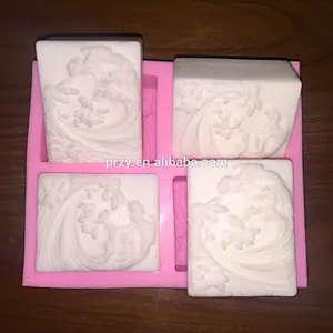 CHOPPY SEA 9 Bars silicone soap molds for soap making soap mold custom