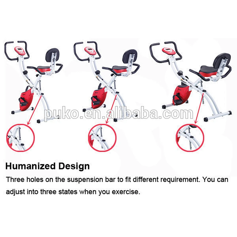 New Magnetic bike with recumbent function