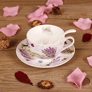 High Quality Porcelain Tea Cup Set 14 pcs Coffee Kettle Set Gift Box Packing Ceramic Tea Pot Set