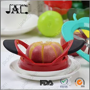 Kitchen Gadgets Durable Stainless Steel Tpr Pp Silicone Rubber Industrial Apple Peeler Corer Slicer