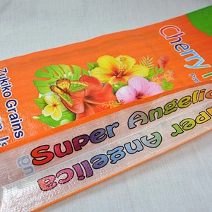 Color printing woven polypropylene king basmati rice bag 25kg wholesale