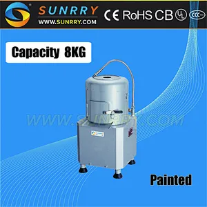 Electric potato peeler capacity 8kg automatic potato peeler for CE commercial potato peeler (SY-PP8 SUNRRY)