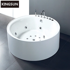 K-8888C Modern Bathroom 1 Person Tub Japanese Soak Tub With Fucets