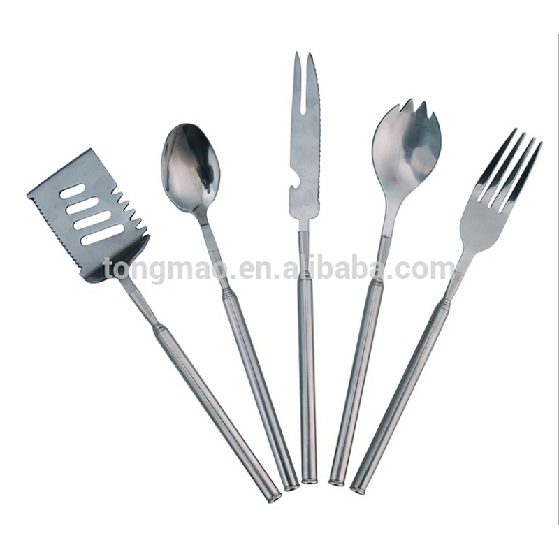 Durable Stainless steel telescoping bbq set