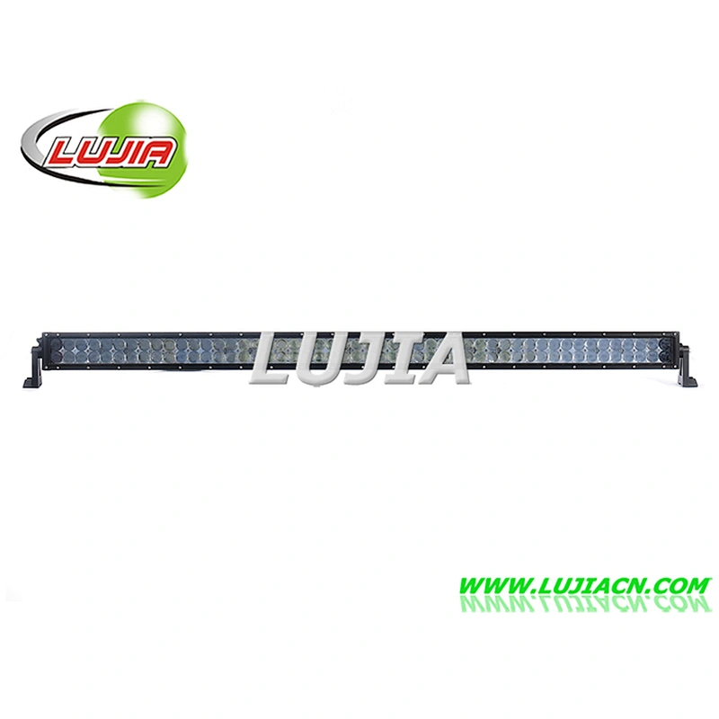 New 4D 51inch 500W Curved led light bar with 4 color PC cover, 5W led chips 4X4 off road LED light bar for Jeep wrangler