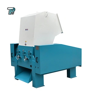 Unique design V shape blade pe pp bag foam film plastic crusher and plastic shredder