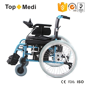 2018 hot sale used aluminum folding electric power t motorized wheelchair