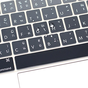 Colorful Wholesale Silicon Soft Cover Keyboard Protector For macbook thai keyboard Laptop For Macbook Pro 13
