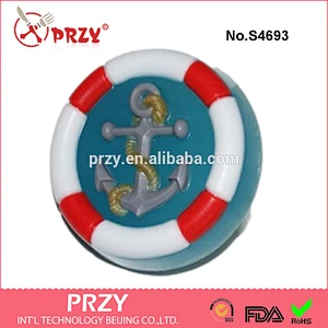 S4693 nautical anchor mold for soap Anchor soap mold silicone sailor mold