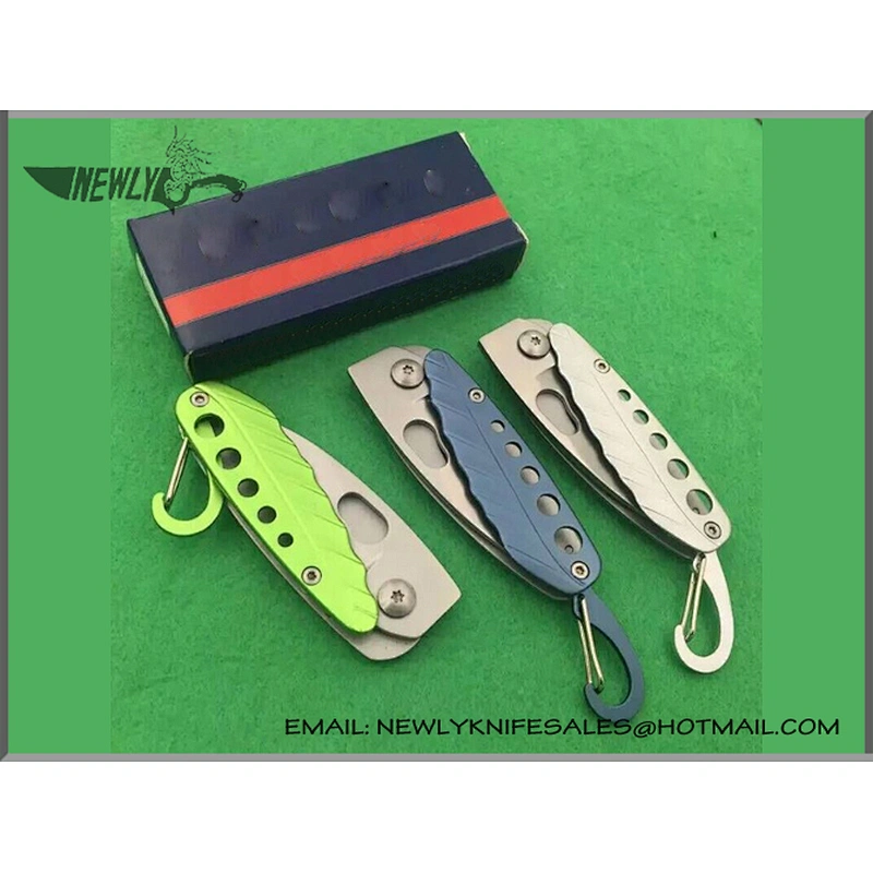 Outdoor Camping Tactical Mini Pocket Knife Keychain