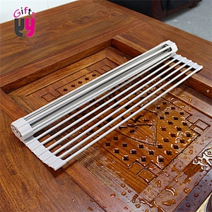 2019 new style silicone draining rack dish drying rack drainer rack