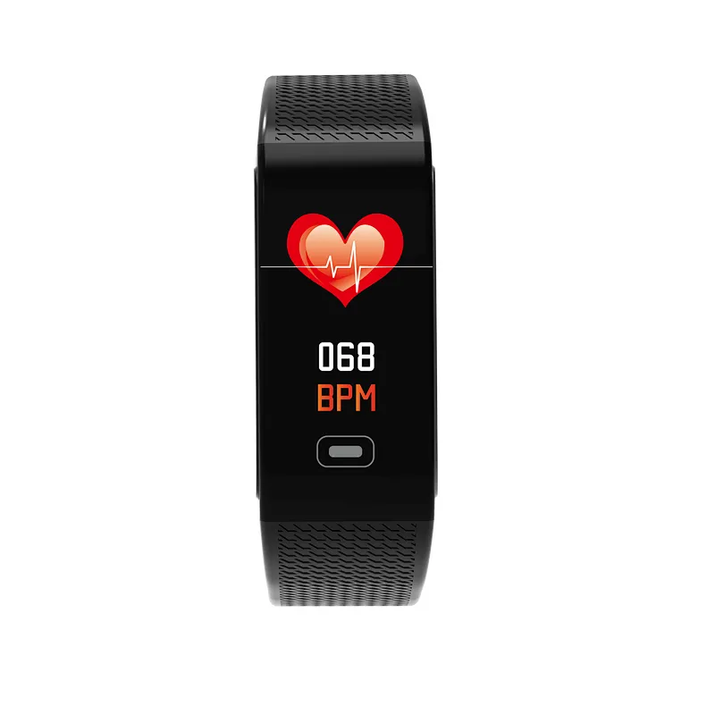 CK18S Smart Bracelet Fitness Tracker Heart Rate Monitor Blood Oxygen Pressure Wristband for Android IOS Sport Smart band