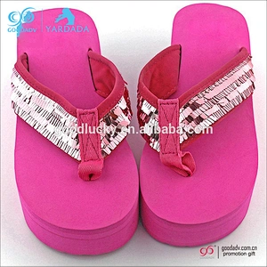Home Bedroom OEM Women Flat Slippers for Lady