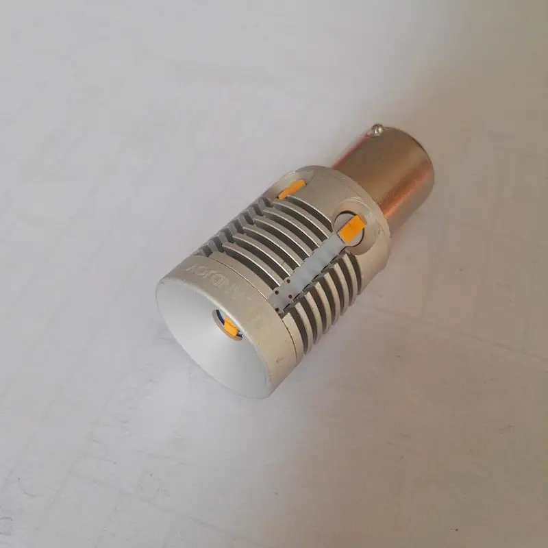 CE ROHSl CSP chip Amber white 21W T20 7440 7443 S25 1156 BA15S T10 T15 P21W W21W Canbus LED bulb