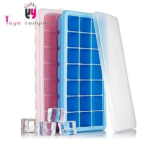 Factory directly selling silicone ice cube tray with many use