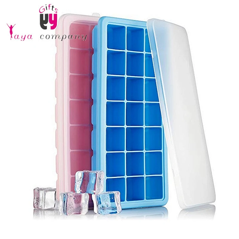 Factory directly selling silicone ice cube tray with many use