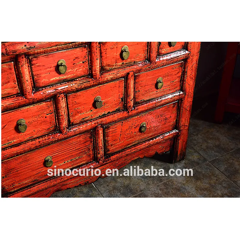 Beijing factory wholesale reproduction lacquered chinese antique furniture