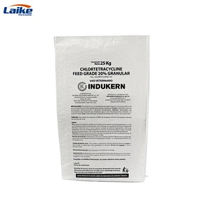 China laminated polypropylene woven feed bag,25kg bag dimension, plastic woven feed bag