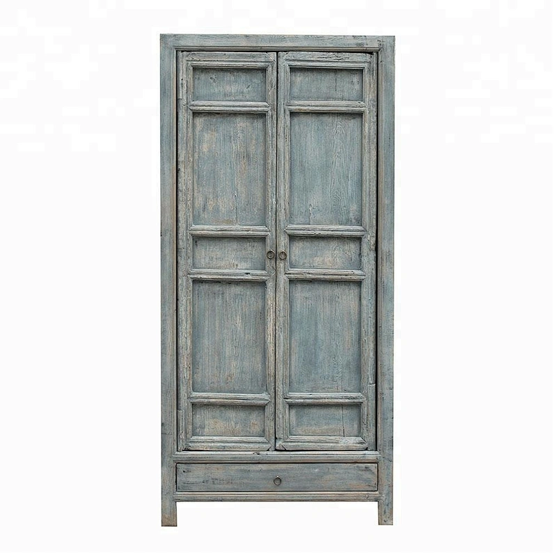 wholesale rustic reclaimed old wood shabby chic distressed wardrobe furniture