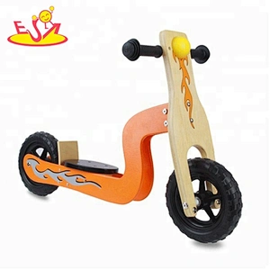 Wholesale kids wooden balance bike for early learning W16C056