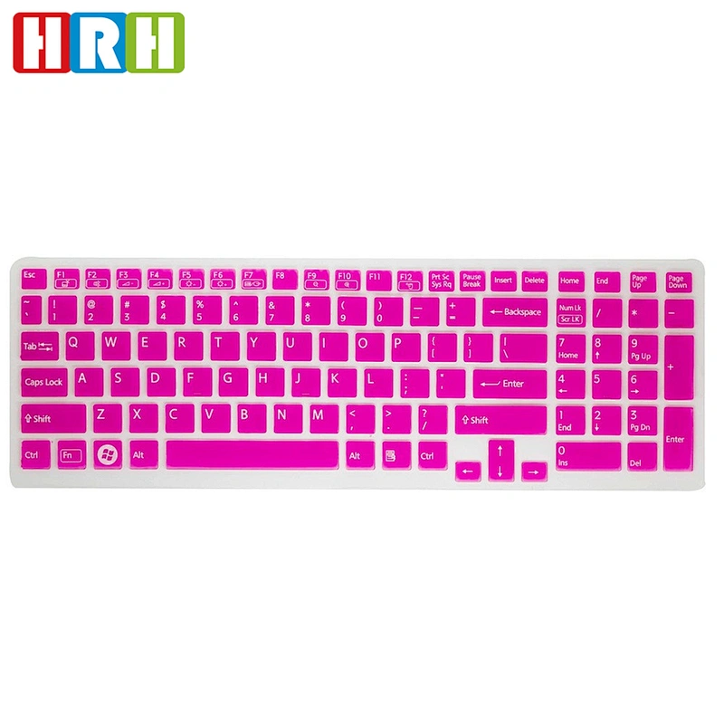 Silicone Keyboard Cover Skin keyboard protector keyboard skins for SONY VAIO EB(15.5 inch)