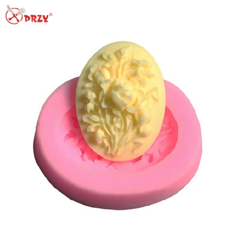 Rose Bouquet Fondant mold Manual DIY Cake Decoration mould Chocolate Candy Silicone molds