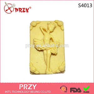 S4013 Ballet girl silicone handmade soap gifts of food-grade SOAP mold