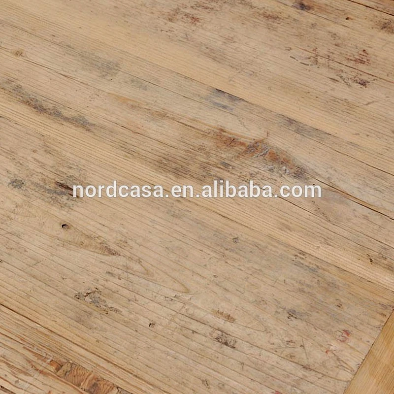 Vintage recycle wood outdoor seating bench